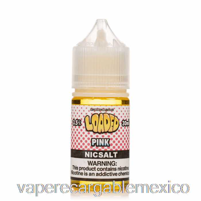 Vape Recargable Rosa - Sales Cargadas - Vapores Despiadados - 30ml 50mg